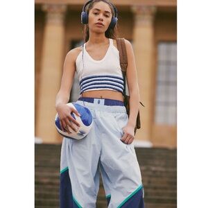 NWT FP Movement Women's All Clear V Neck Striped Cami